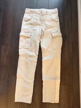 Wilfred free beige khaki cargo pants size 0